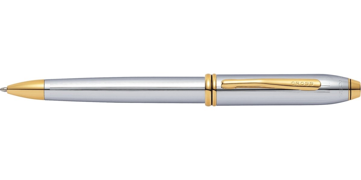 CROSS Townsend Polished Chrome Ballpoint Pen | 502TW | TIME Watches