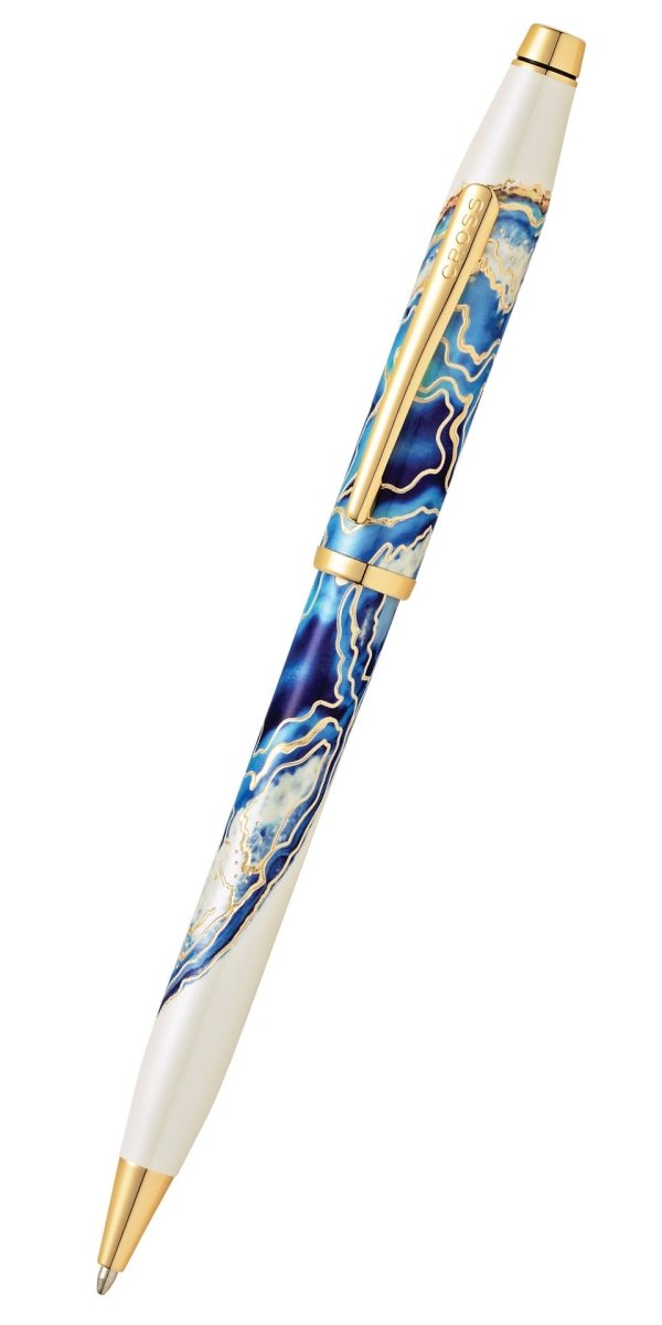 CROSS Wanderlust Blue White Ballpoint Pen | AT0752 - 4 | TIME Watches