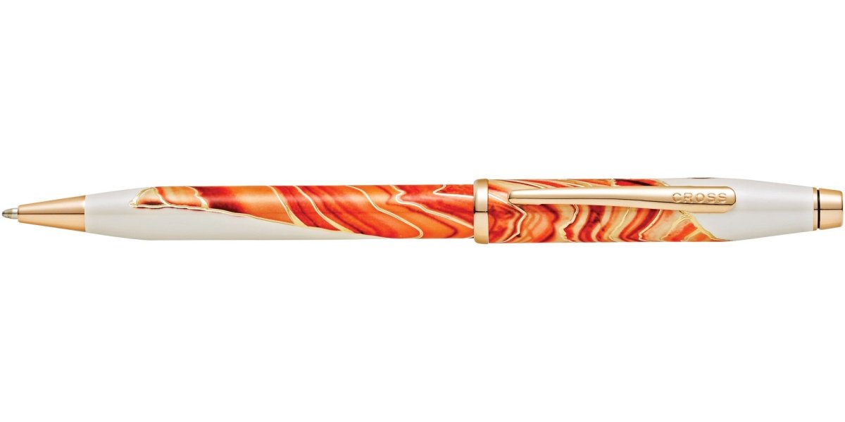 CROSS Wanderlust White Gold Ballpoint Pen | AT0752 - 3 | TIME Watches