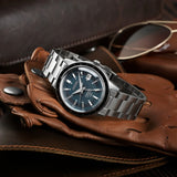 Seiko Prestige Blue Dial Stainless Steel Automatic Men's Watch | SSK009J1