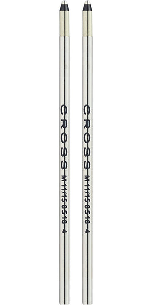 CROSS Mini Ballpoint Pen Refill - Black - Medium - Dual Pack | 8518-4