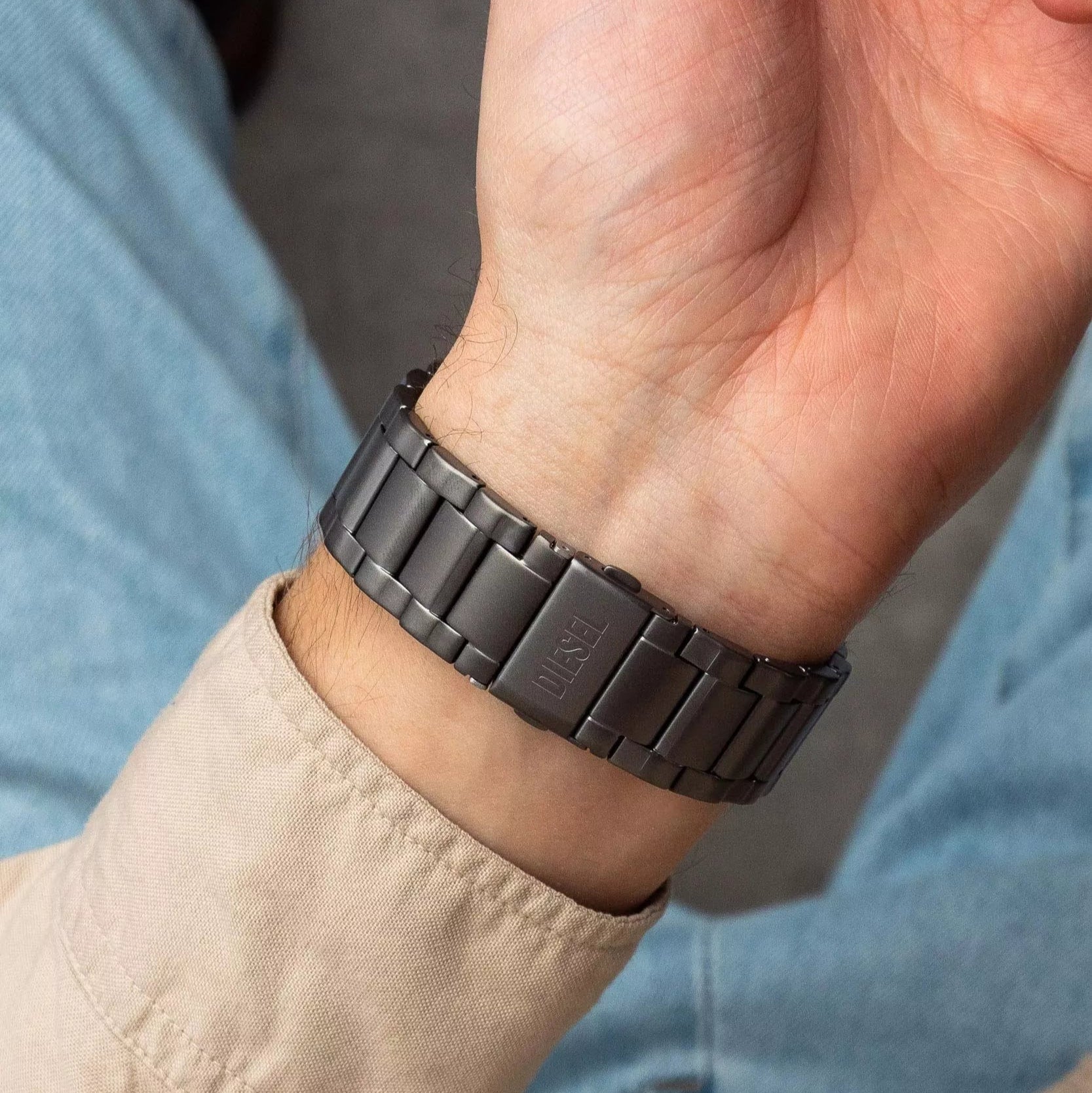 Diesel Mr Daddy Slim Gunmetal Chrono Men’s Watch | DZ7487