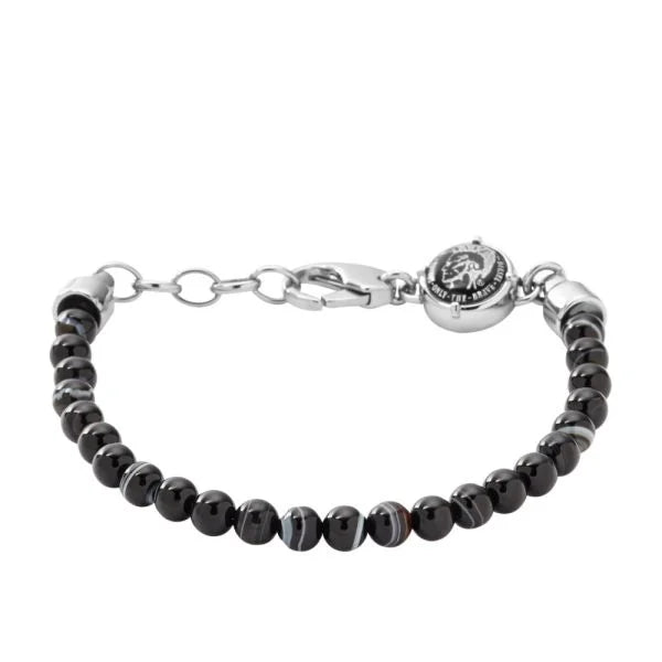Diesel Beaded Studs Men's Bracelet DX0848040 | Time Watch Specialists