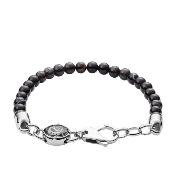 Diesel Beaded Studs Men's Bracelet DX0848040 | Time Watch Specialists