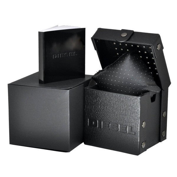 Diesel Black IP "Double Dog Tags" Stainless Steel Men's Necklace | DX0014040 | Time Watch Specialists