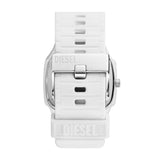 Diesel Cliffhanger 2.0 Three-Hand White Silicone Men's Watch | DZ2204 | Time Watch Specialists