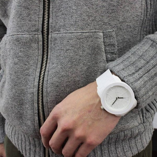 Diesel Double Down White Round Silicone Men's Watch | DZ1436 | Time Watch Specialists