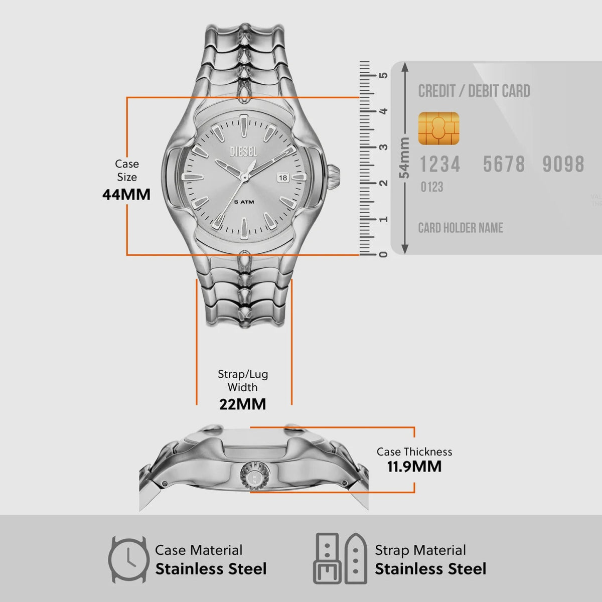 Diesel Men's Watch | DZ2185 | Time Watch Specialists