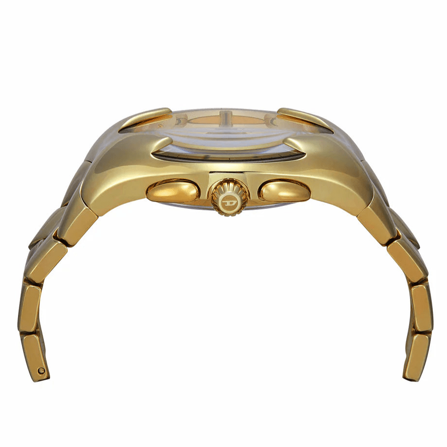 Diesel Mercurial Chronograph Gold - Tone Stainless Steel Men's Watch | DZ4681 | TIME Watches