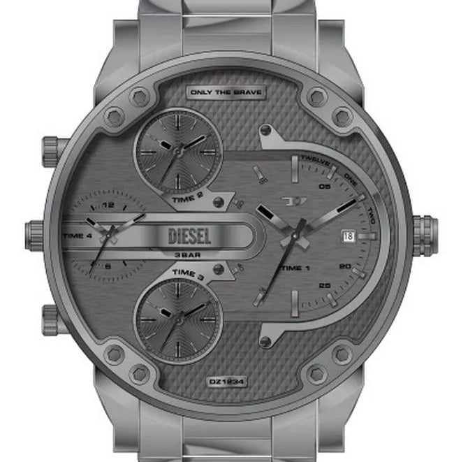 Diesel Mr Daddy Slim Gunmetal Chrono Men’s Watch | DZ7487 | TIME Watches