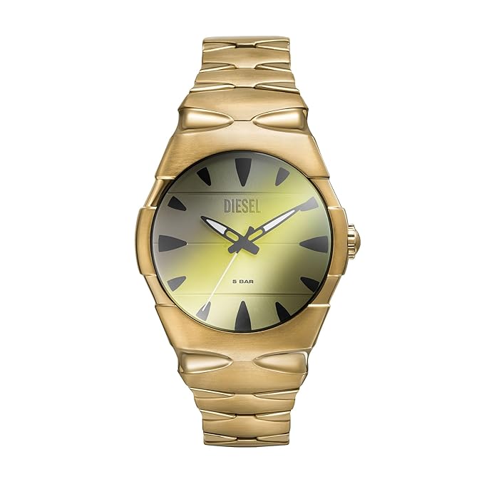 Diesel Stainless Steel Analog White Dial Men's Watch | DZ2214 | Time Watch Specialists