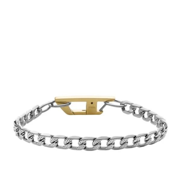 Diesel Stainless Steel Men's Chain Bracelet | DX1338040 | TIME Watches