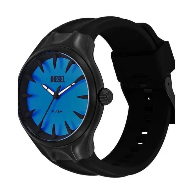 Diesel Streamline Three - Hand Black Silicone Men's Watch | DZ2203 | Time Watch Specialists