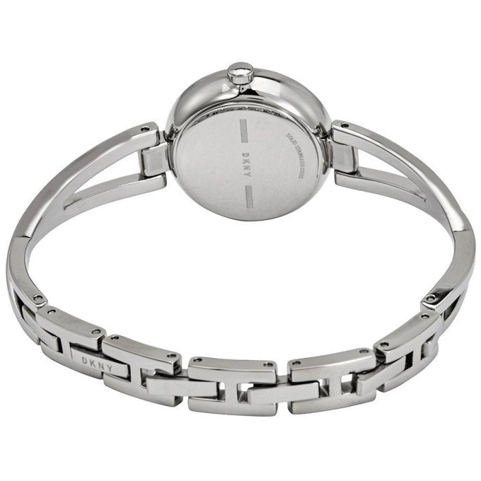 DKNY Crosswalk Silver Dial and Silver Steel Bracelet 26mm Women's Watch | NY2789 | TIME Watches
