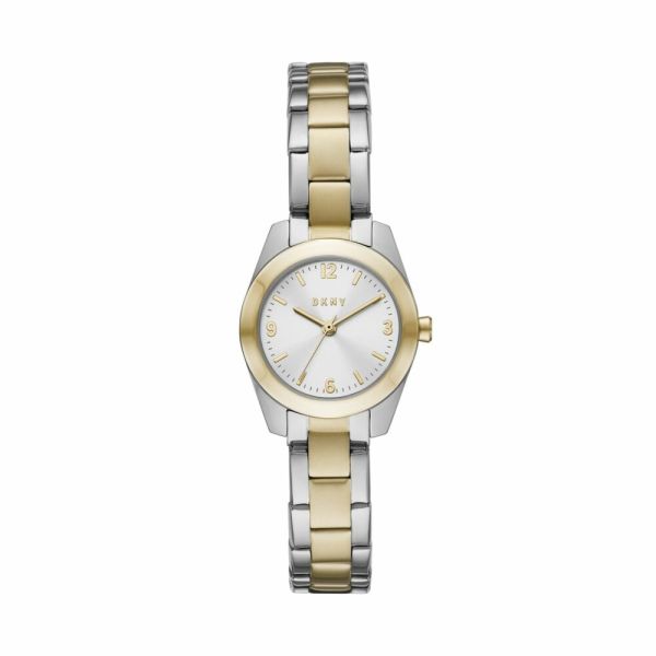 DKNY Nolita Three-Hand Two-Tone Stainless Steel Woman's Watch | NY2922 | Time Watch Specialists