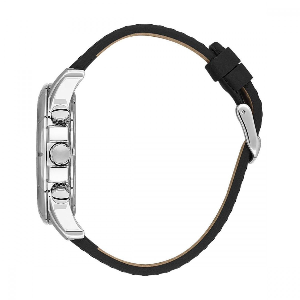 Bigotti Chronograph Black Dial Stainless Steel Strap Men's Watch | bigotti-chronograph-mens-watch-bg-1-10579-2