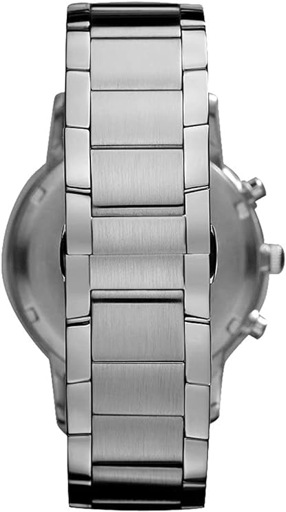 Emporio Armani Chronograph Black Dial and Black Stainless Steel 46mm Men's Watch | AR2460