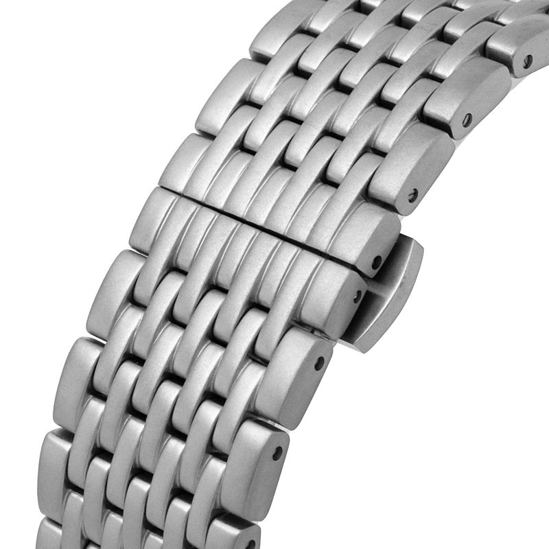 Emporio Armani Aviator Black Dial and Silver Stainless Steel 44mm Men's Watch | AR60024