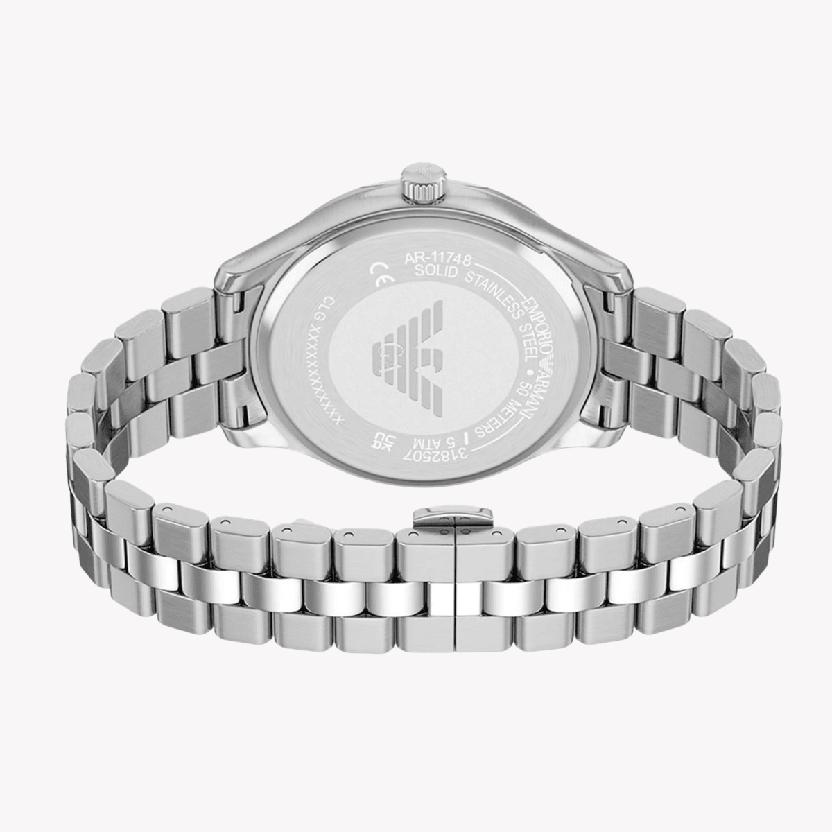 Emporio Armani Dario Blue Dial and Silver Steel Bracelet 41mm Men's Watch | AR11748 | TIME Watches