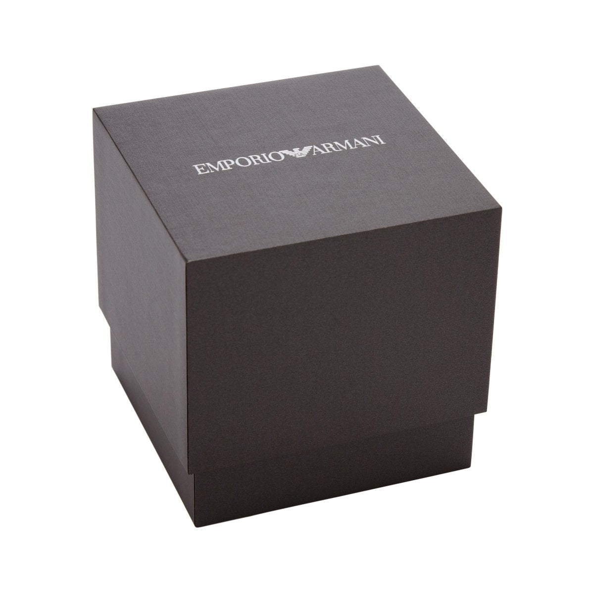 Emporio Armani Genni Silver Dial and Black Leather 20mm Women's Watch | AR11660 | TIME Watches