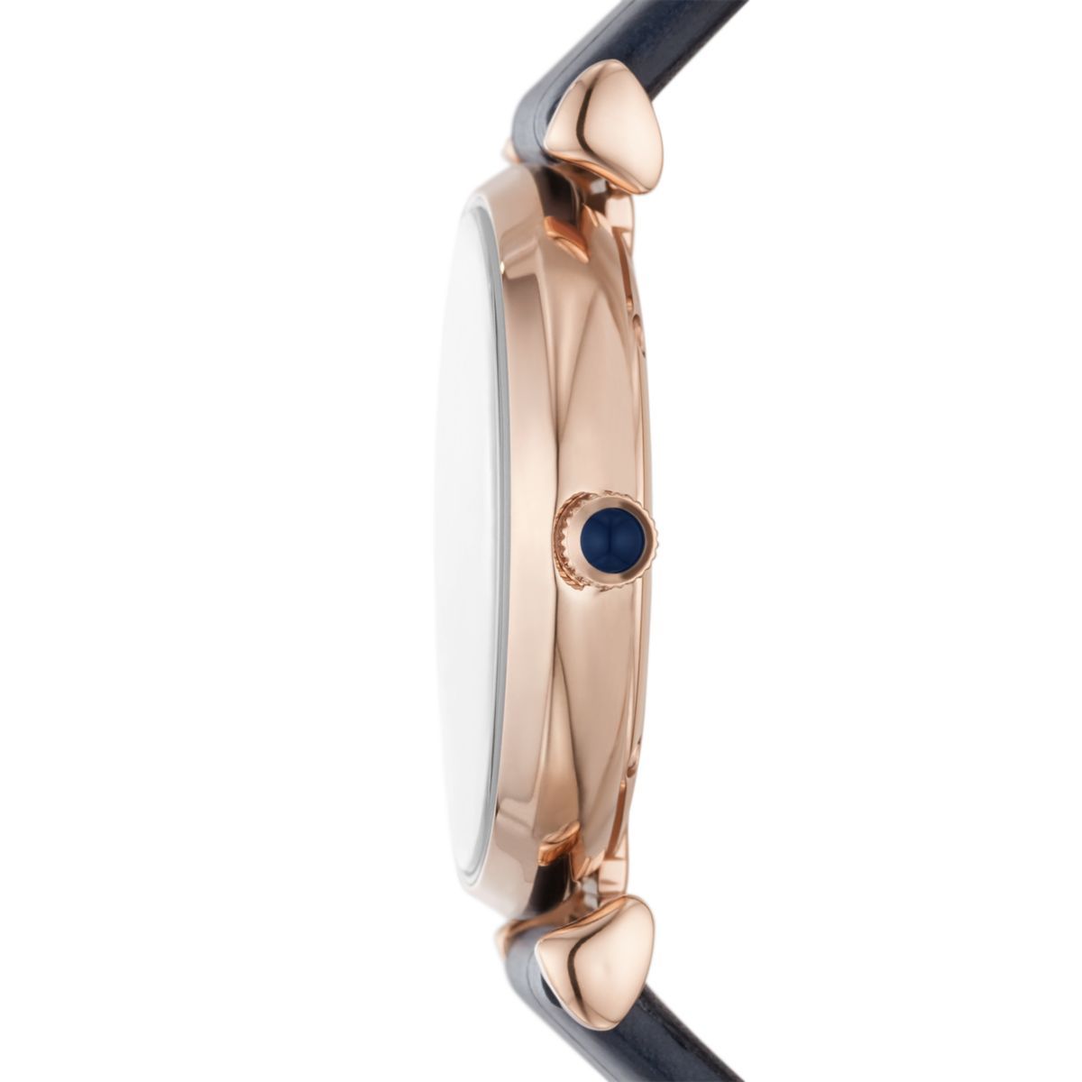 Emporio Armani Gianni T-Bar Blue Dial and Blue Leather 40mm Watch | AR11424