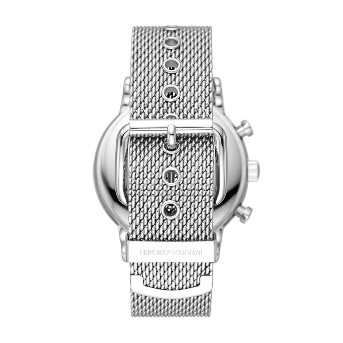 Emporio Armani Luigi Black Dial and Black Stainless Steel 44mm Men's Watch | AR11429