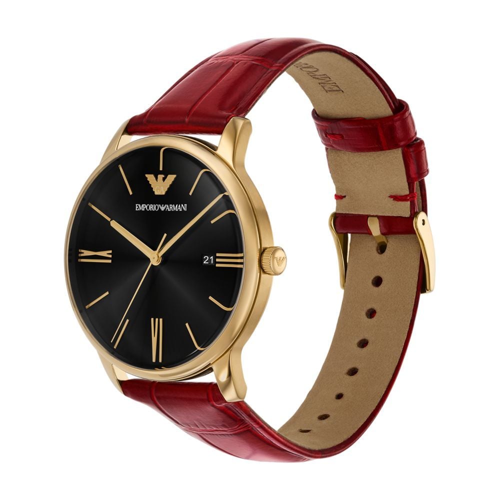 Emporio Armani Chronograph Blue Dial Stainless Steel Men's Watch | AR11673