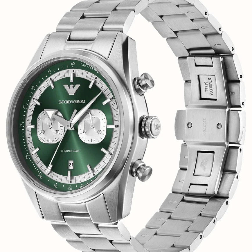 Emporio Armani Racer Chronograph Men's Watch | AR11637 | Time Watch Specialists