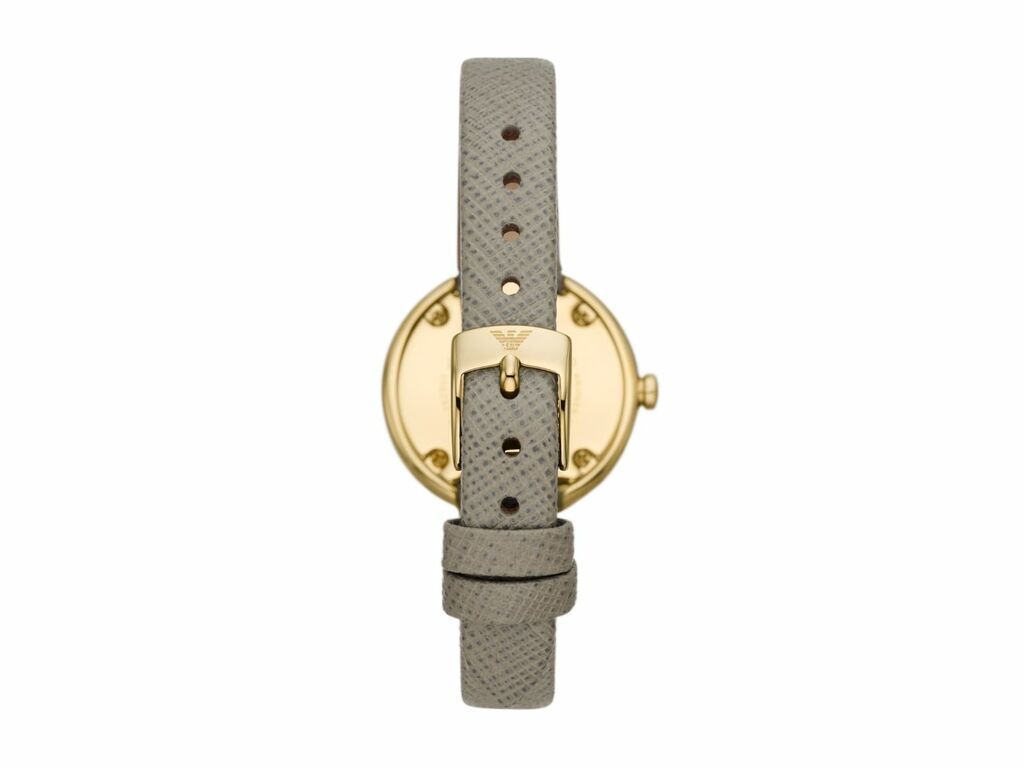 Emporio Armani Rosa Rose Gold Dial and Taupe Leather 38mm Women's Watch | AR11533
