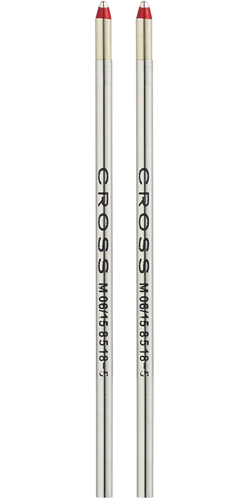 CROSS Mini Ballpoint Pen Refill - Red - Medium - Dual Pack | 8518-5