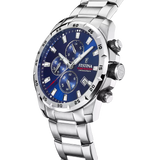 Festina Timeless Chronograph Quartz Blue Stainless Steel Men's Watch | F20463/2