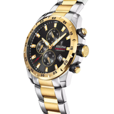 Festina Timeless Chronograph Black Rose Gold PVD Stainless Steel Men's Watch | F20562/4