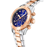 Festina Boyfriend Quartz Chronograph Mother Of Pearl Rose Gold PVD Women's Watch | F20605/3