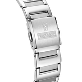 Festina On The Square Quartz Rectangular Silver Dial Stainless Steel Men's Watch | F20677/1