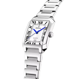 Festina On The Square Quartz Rectangular Silver Dial Stainless Steel Women's Watch | F20679/1