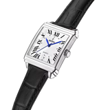 Festina On The Square Quartz Rectangular Black Leather Dial Unisex Watch | F20681/1