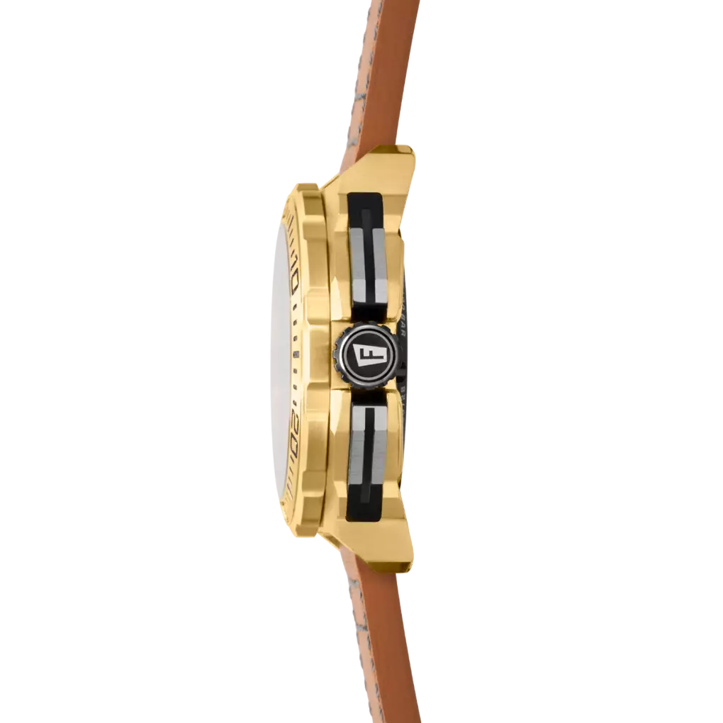 Festina Chrono Bike Quartz Chronograph Brown Leather Men's Watch | F20728/1