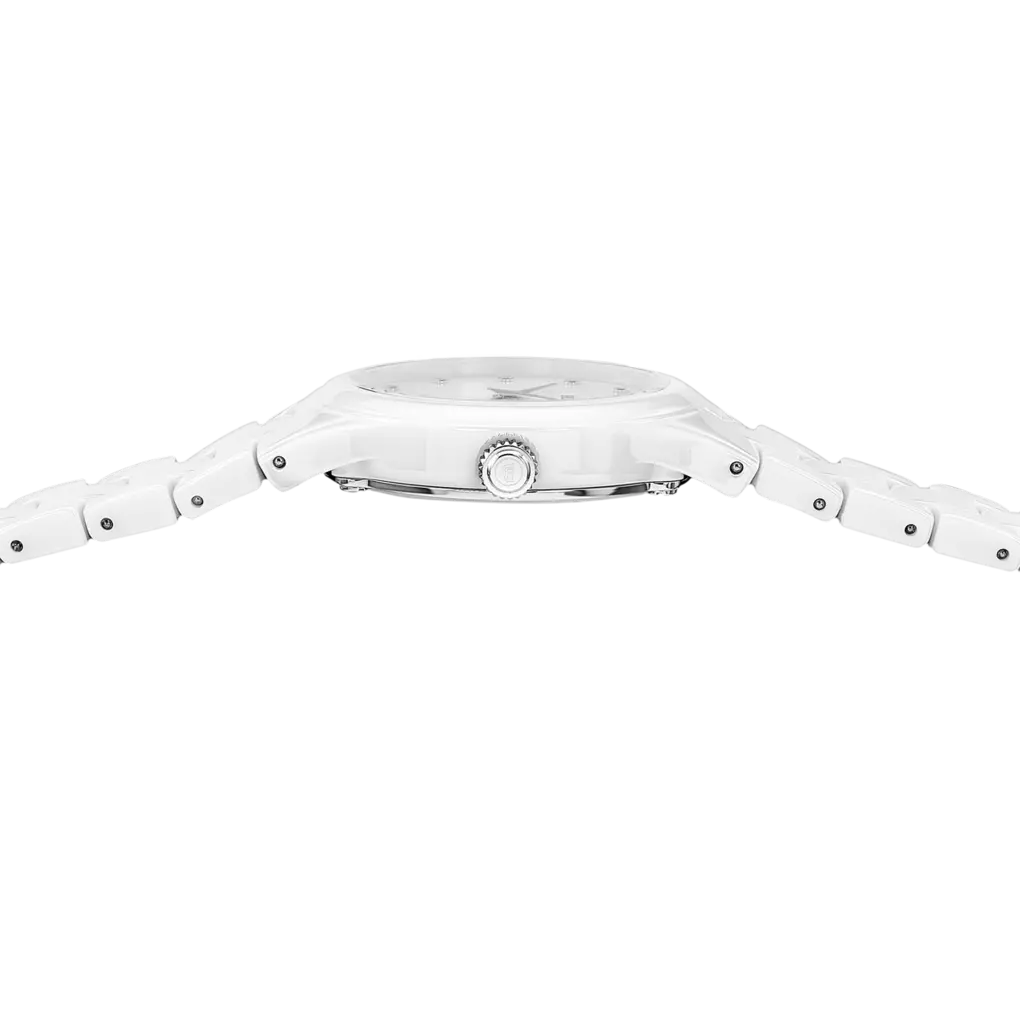 Festina Ceramic Quartz White Multifunction Stainless Steel White Ceramic Women's Watch | F20497/1