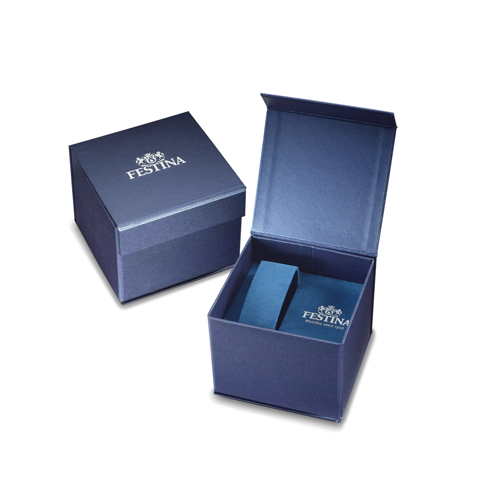 Festina Ceramic Quartz Chronograph Blue Dial Stainless Steel Men's Watch | F20575/2