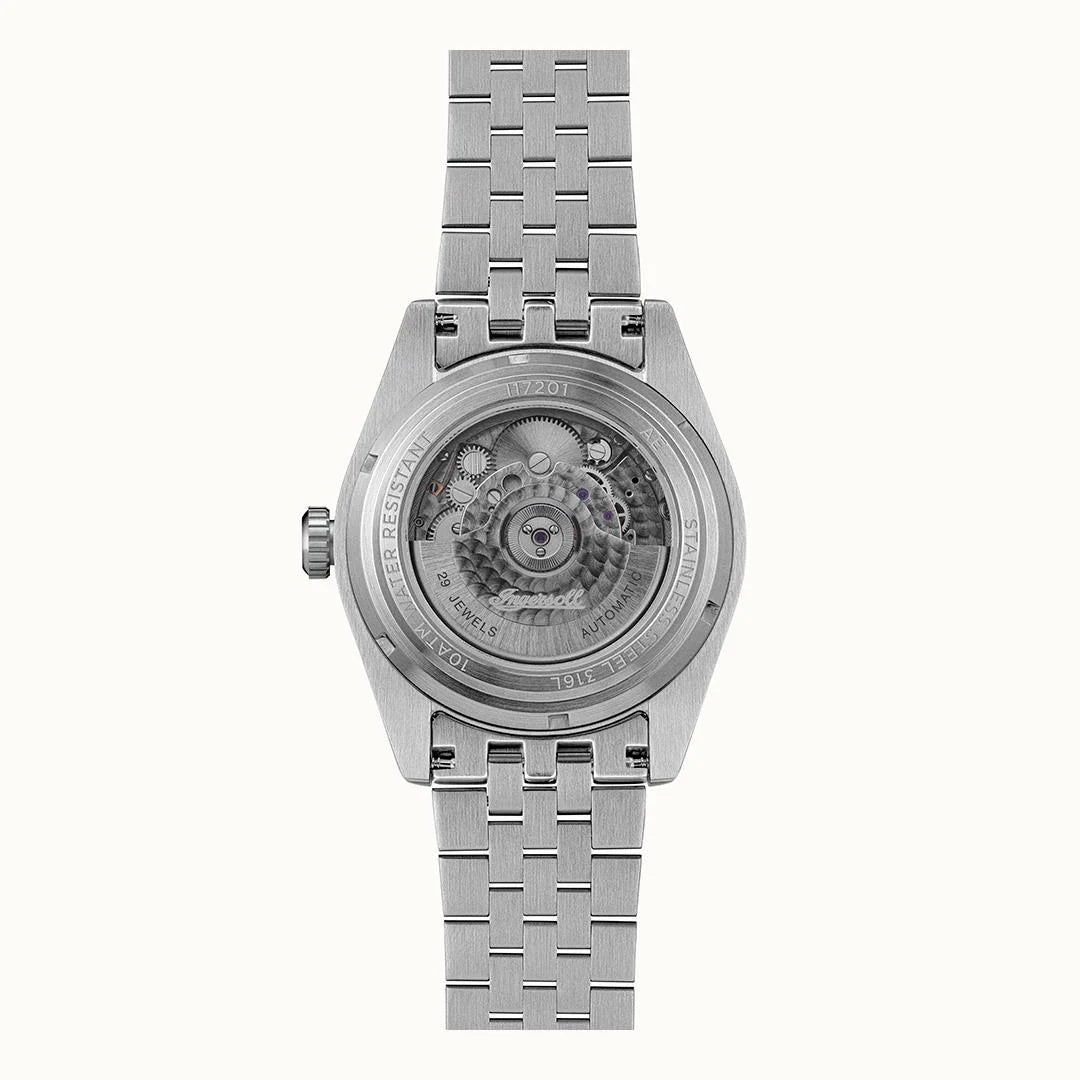 Ingersoll The Cord Grey Dial Automatic Leather Men’s Watch | I07201