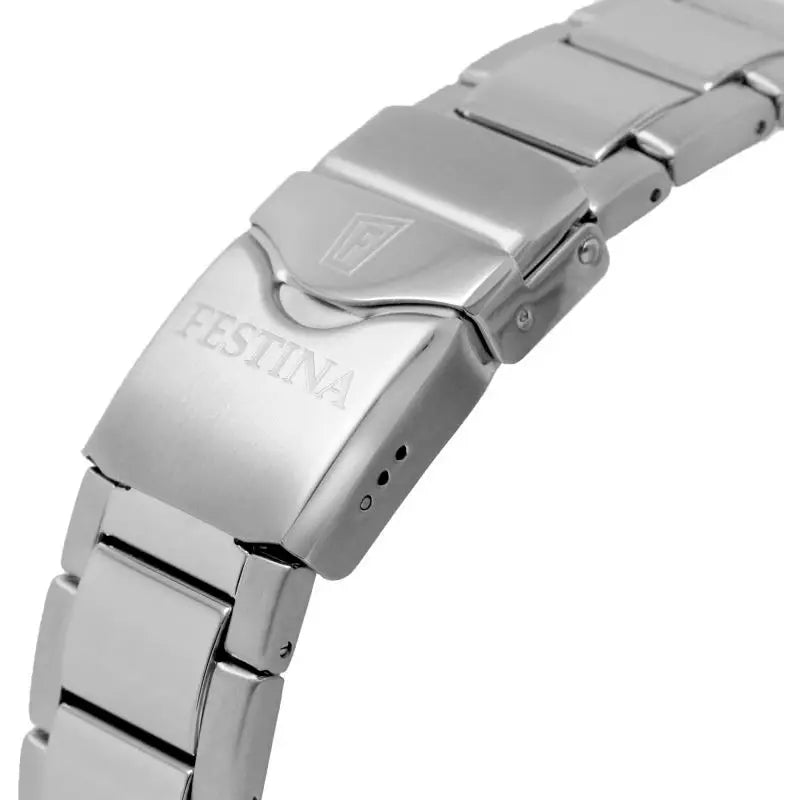 Festina Black Dial Stainless Steel Men's Watch | F20665/4 | Time Watch Specialists