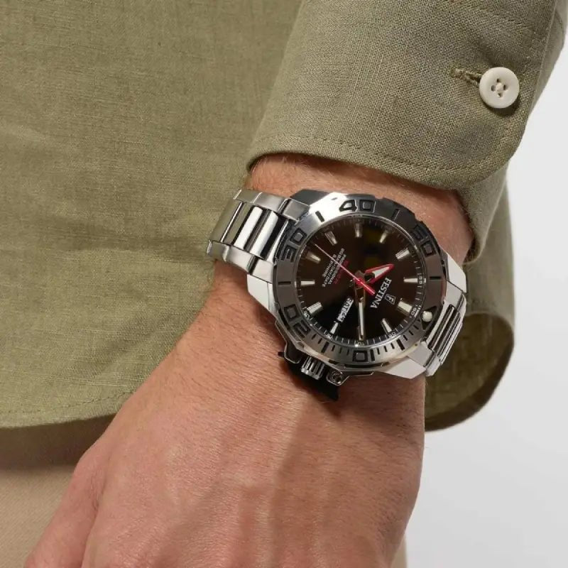 Festina Black Dial Stainless Steel Men's Watch | F20665/4 | Time Watch Specialists