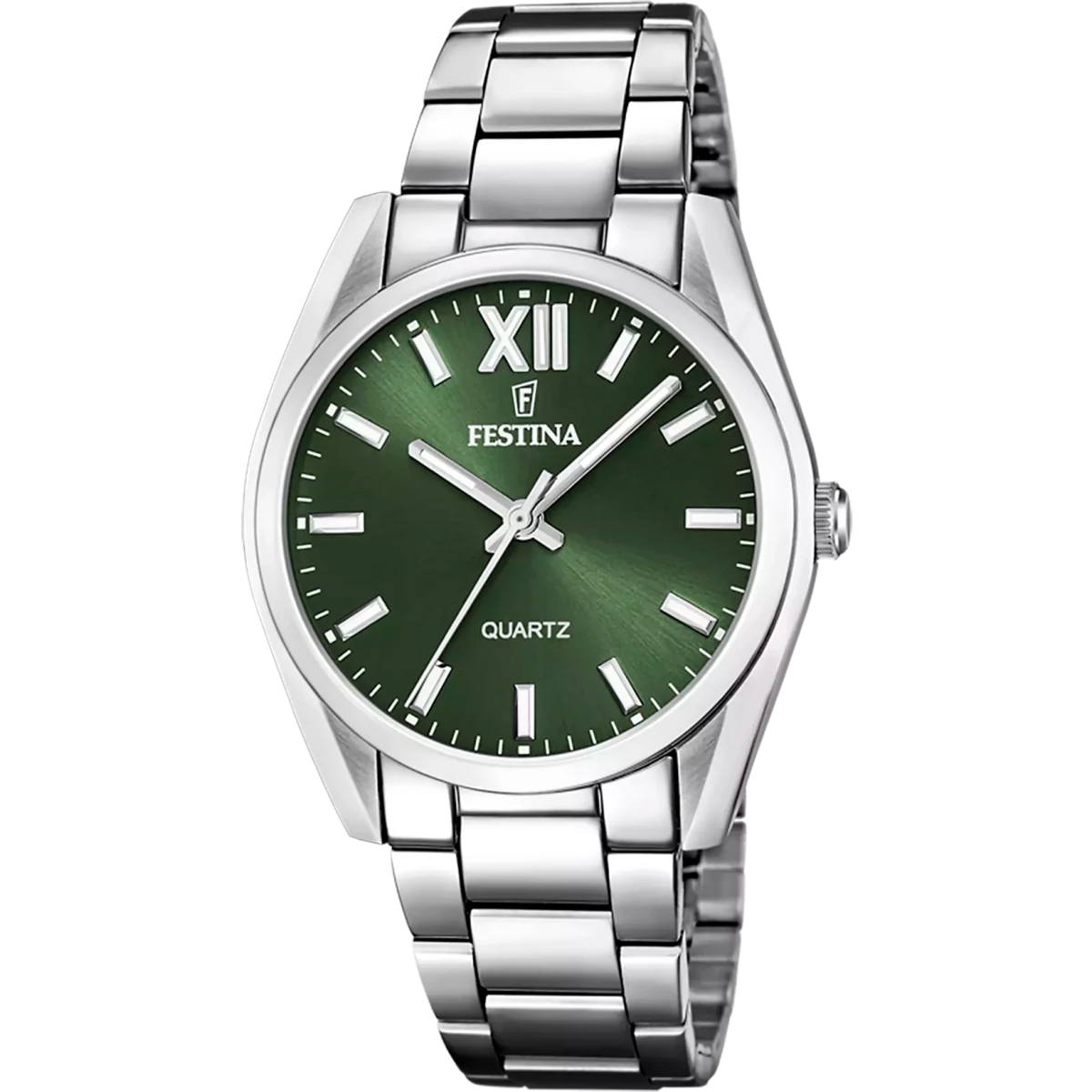 Festina Boyfriend Collection Green Dial 316L Stainless Steel Men’s Watch | F20622/4 | TIME Watches