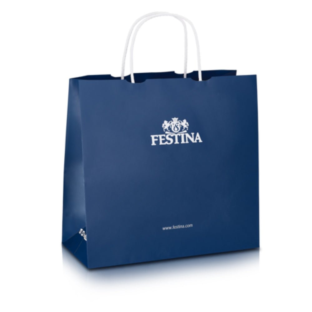 Festina Boyfriend Collection Green Dial 316L Stainless Steel with Gold PVD Men’s 39mm Watch | F20604/2 | TIME Watches
