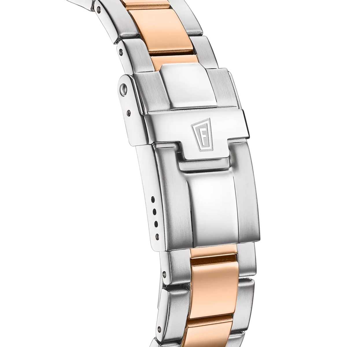 Festina Boyfriend Collection Mother of Pearl Dial 316L Stainless Steel with Rose Gold PVD Men’s 39mm Watch | F20605/1 | TIME Watches