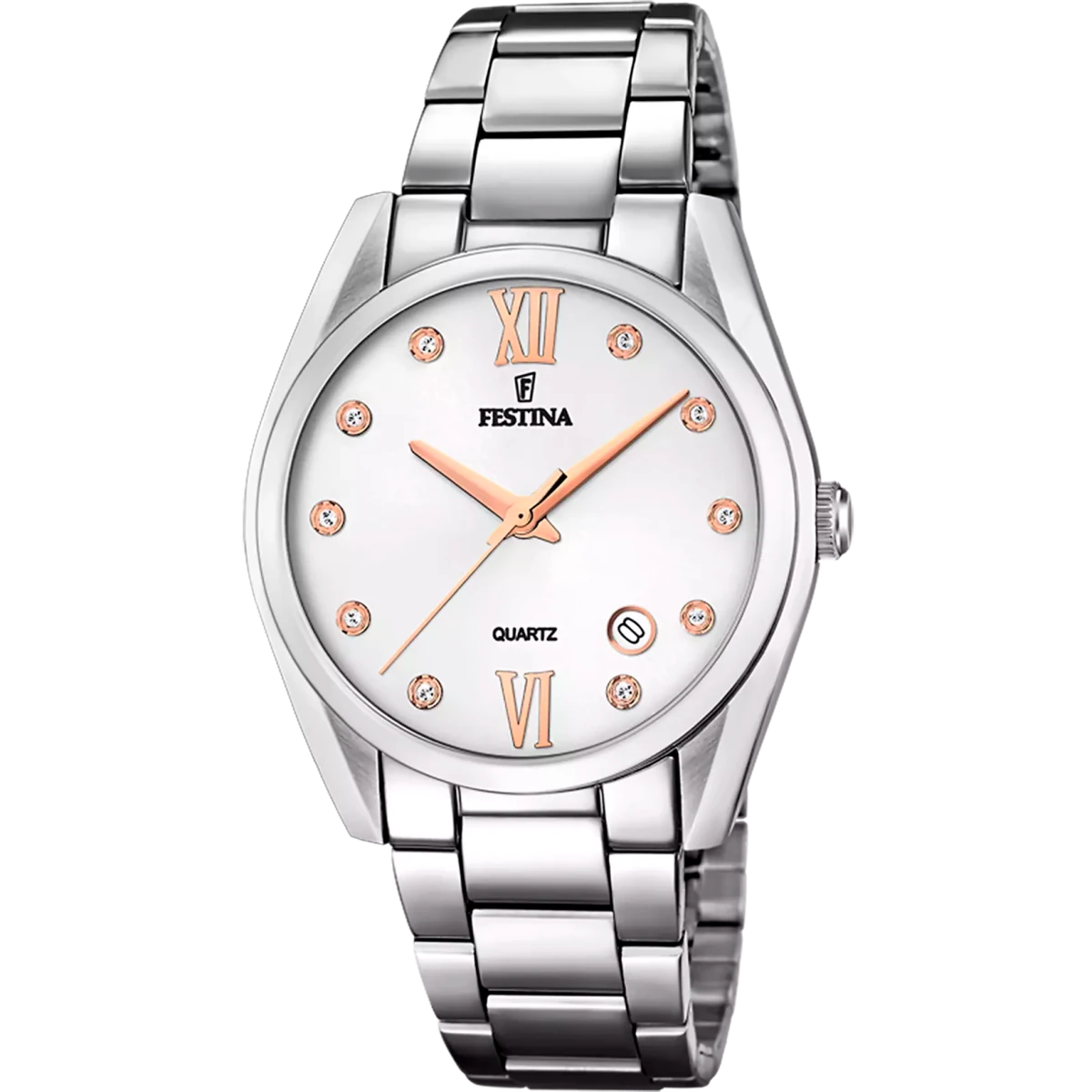 Festina Boyfriend Collection Silver Dial 316L Stainless Steel Men’s Watch | F16790/A | TIME Watches