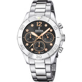 Festina Chronograph BOYFRIEND COLLECTION Stainless Steel Woman's Watch | F20603/6 | Time Watch Specialists