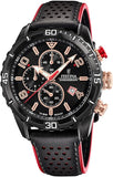 Festina Chronograph Leather Strap Men's Watch | F20519/4 | Time Watch Specialists