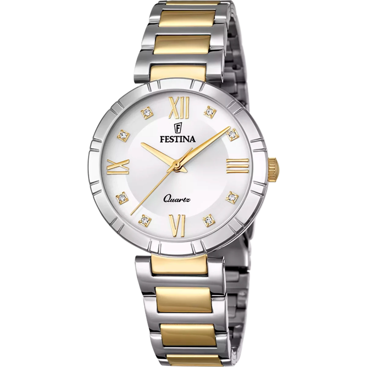 Festina Mademoiselle Silver Dial Stainless Steel with rose gold PVD Men’s Watch | F16937/A | TIME Watches
