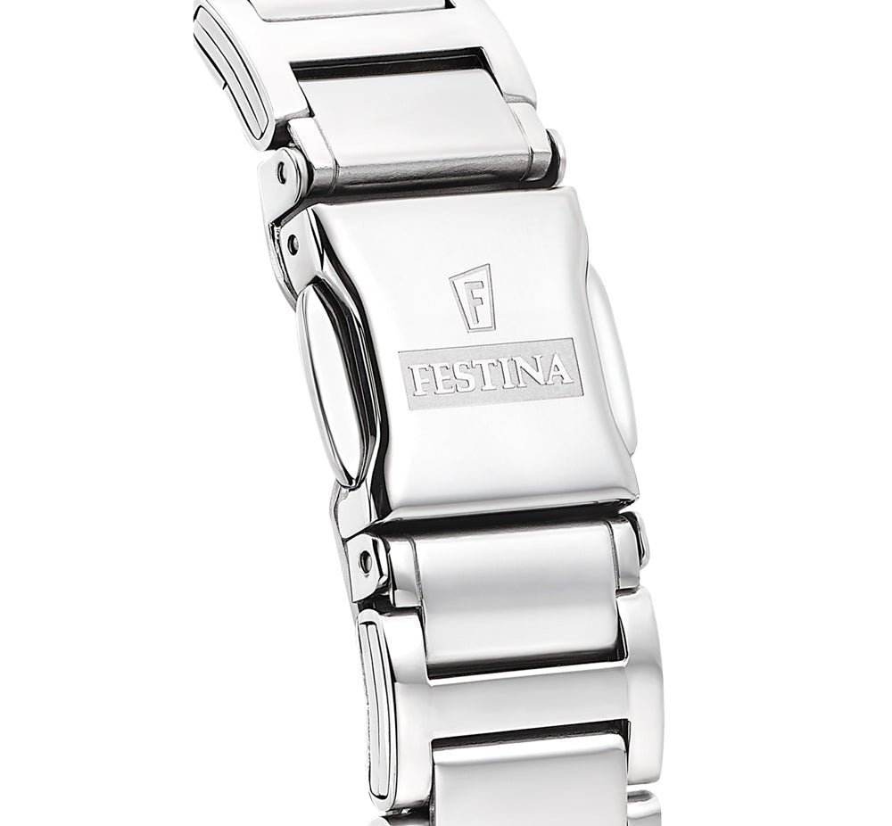 Festina Mademoiselle Stainless Steel woman's Watch | F16936/B | Time Watch Specialists